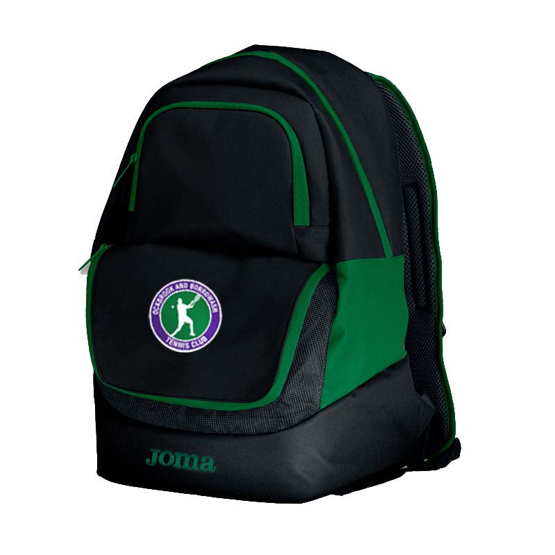 OBTC Joma Diamond II Players Rucksack Black/Green